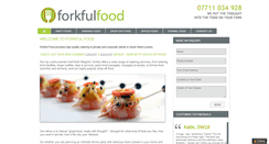 Desktop Screenshot of forkfulfood.com